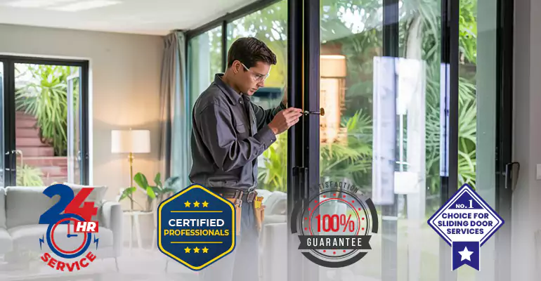 Residential Automatic Sliding Door Replacement Miami Shores