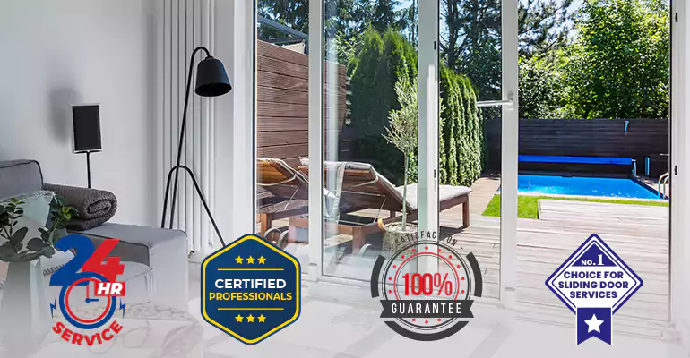 Glass Balcony Sliding Door Repair in Miami Shores