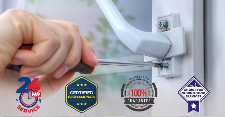 Broken Patio Door Handle Repair in Miami Shores