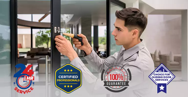 Andersen Sliding Door Latch Replacement in Miami Shores