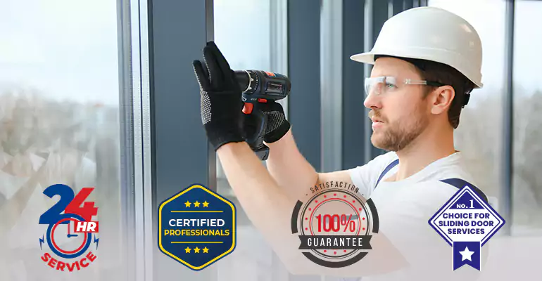 Sliding Glass Door Pin Lock Installation in Miami Shores