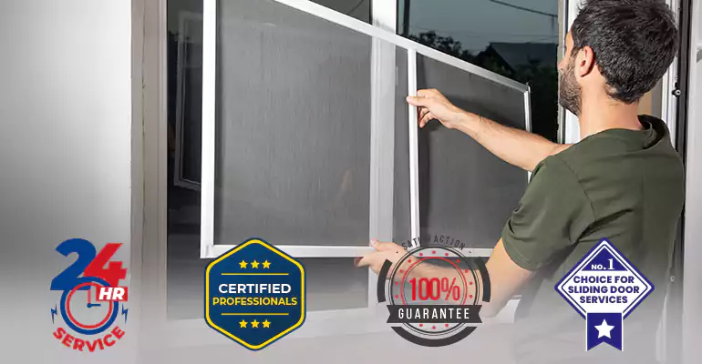 Sliding Screen Door Frame Repair in Miami Shores