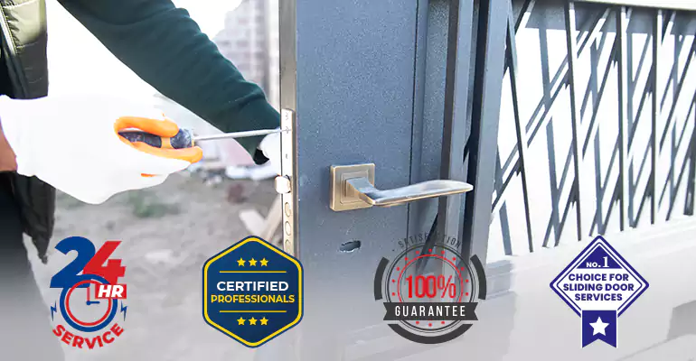 Steel Door Bottom Repair in Miami Shores