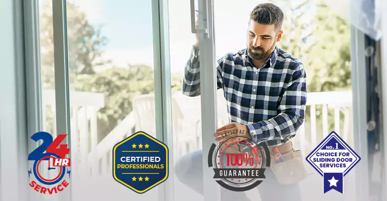 Residential Impact Sliding Glass Door Repair in Miami Shores