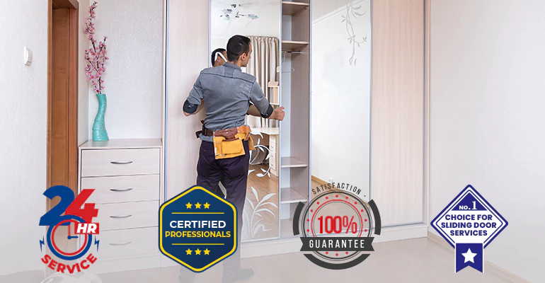 Sliding Closet Door Installation in Miami Shores, FL