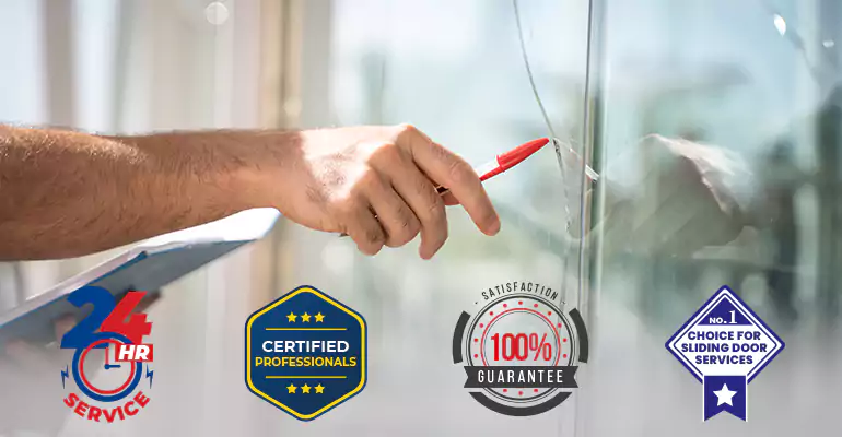 Sliding Glass Door Track Repair in Miami Shores