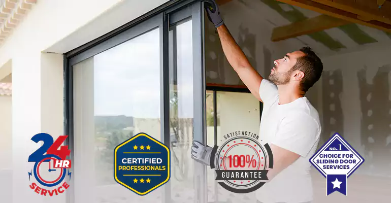 Sliding Glass Door Track Repair Service in Miami Shores